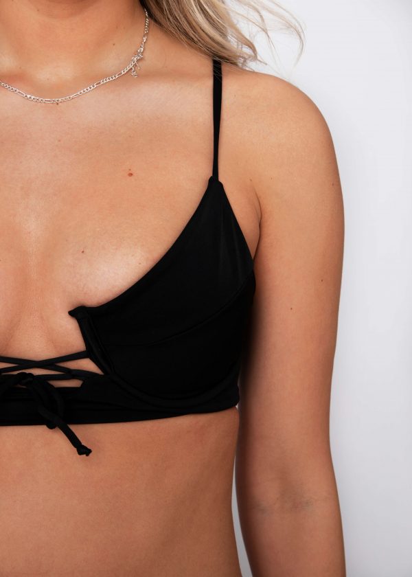 Product image: Ananya Bikini top black details
